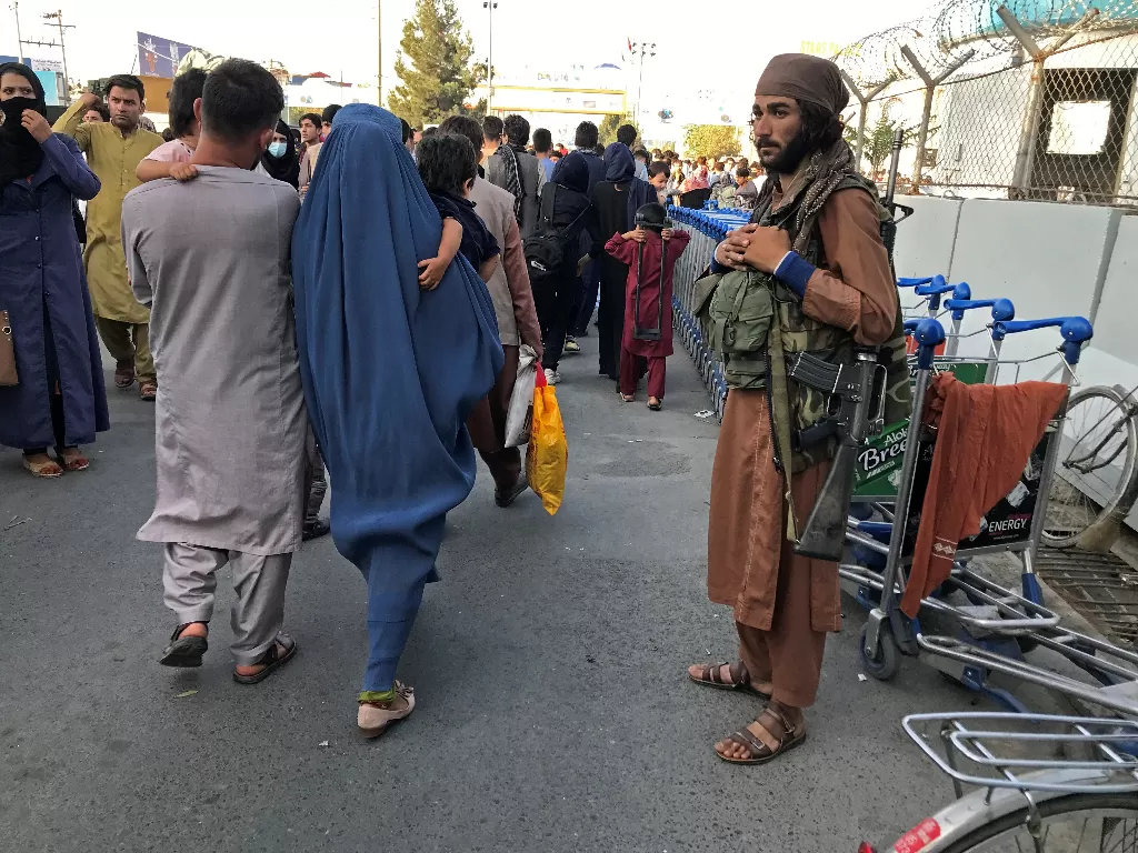 Ketakutan terburuk wanita di Afghanistan. (REUTERS/Stringer)