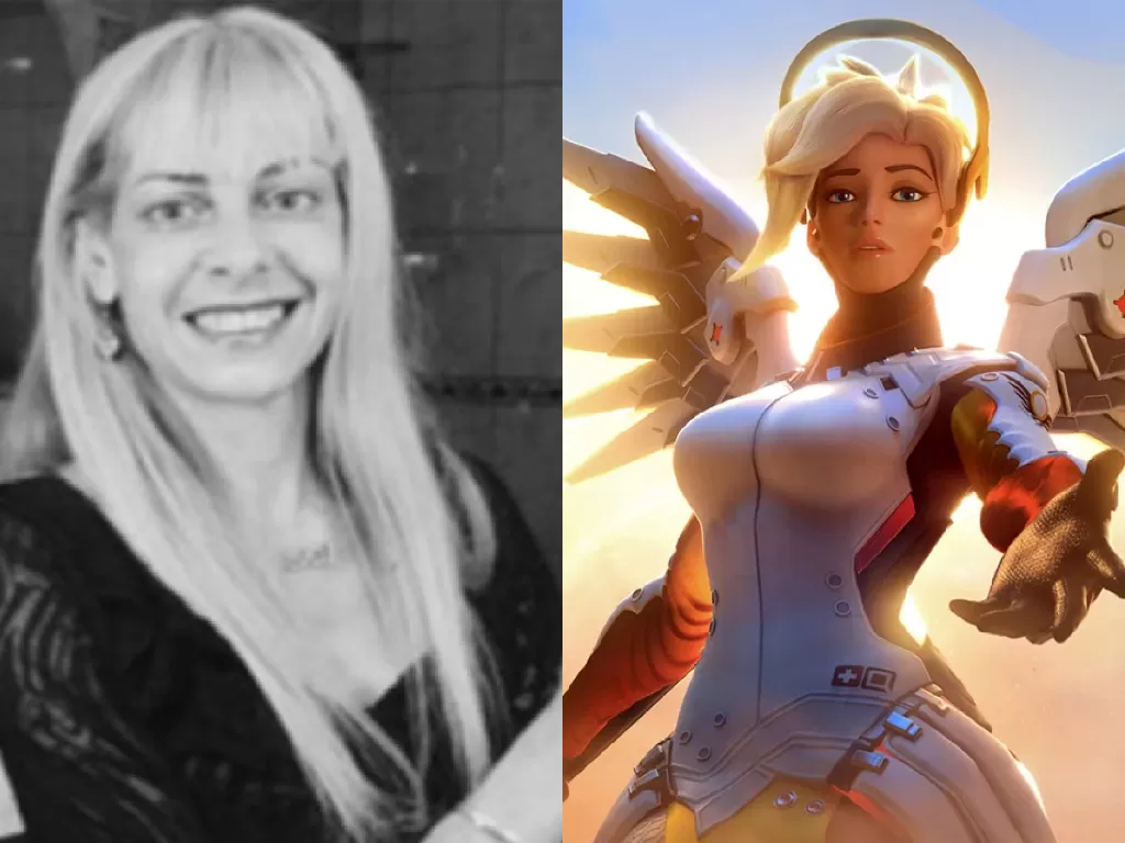 Pengisi suara dari karakter Mercy di Overwatch, Christiane Louise (photo/Blizzard Entertainment/Ist)