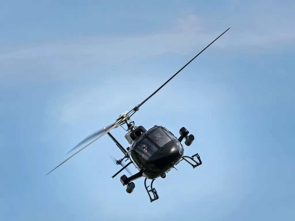 Helikopter. (photo/Ilustrasi/Pexels/Somchai Kongkamsri)