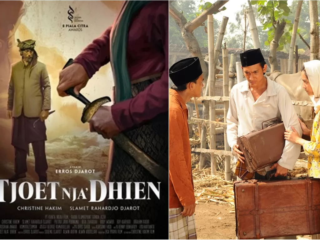 Film bertema kemerdekaan Cut Nyak Dien dan Sang Kiai. (Isf/Arsip Festival Films)