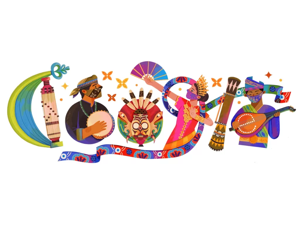 Google Doodle Hari Kemerdekaan Indonesia (google)