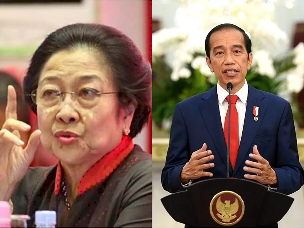Megawati. (Istimewa) / Presiden Jokowi. (Instagram/@jokowi)