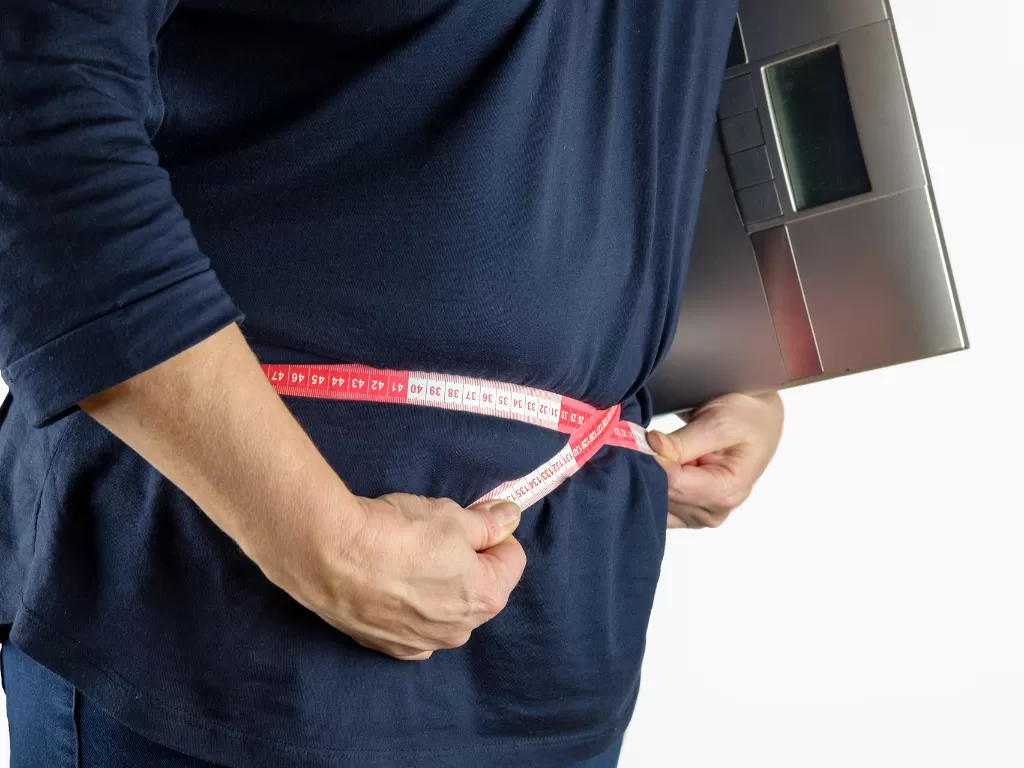 Ilustrasi orang yang kelebihan lemak (Pixabay)