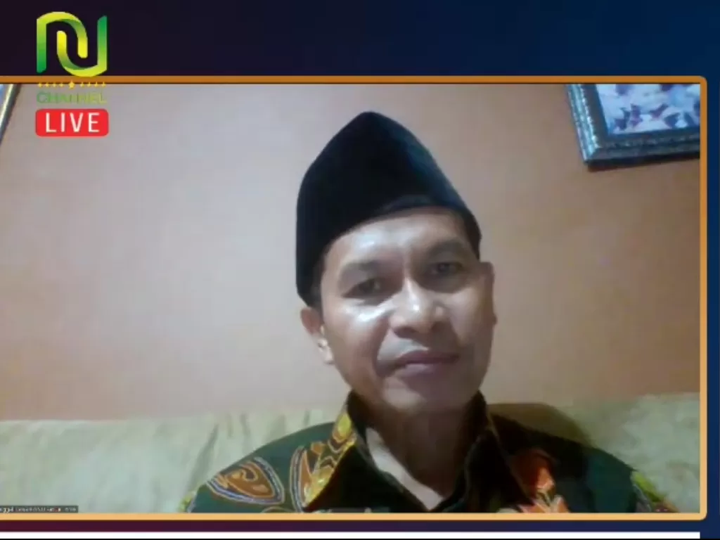Ketua PWNU Papua Toni Wanggai. (Youtube/NU Channel).