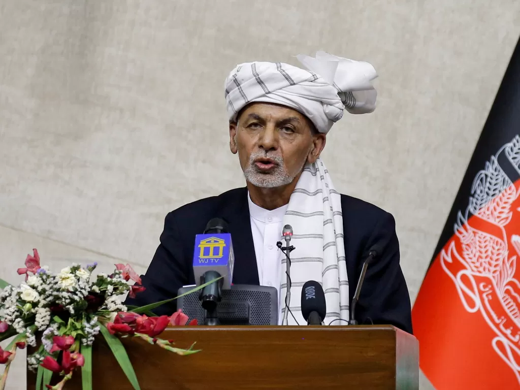 Presiden Afghanistan, Ashraf Ghani. (REUTERS/Stringer)
