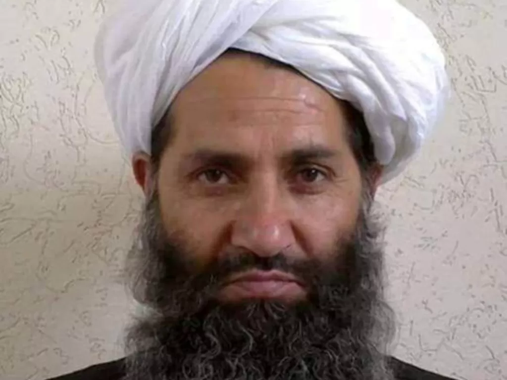 Mullah Haibatullah Akhundzada, pemimpin tertinggi Taliban (Reuters)