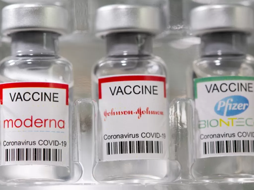 Vaksin Moderna. (REUTERS/Dado Ruvic)