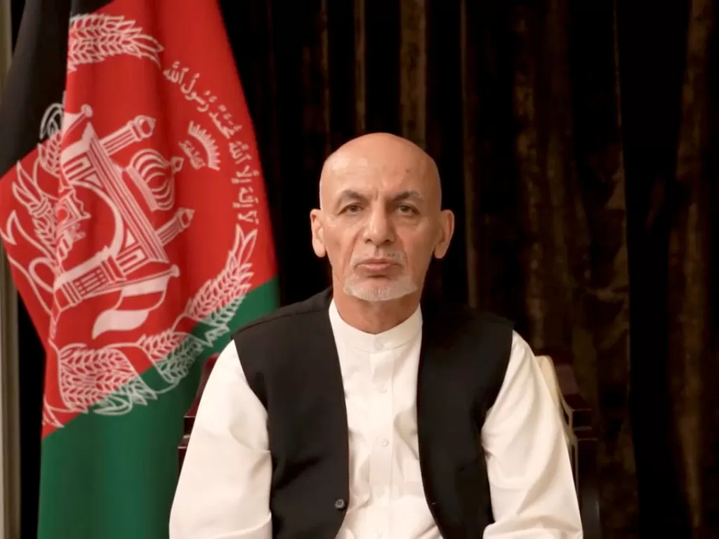 Presiden Afghanistan Ashraf Ghani. (Facebook/ Ashraf Ghani /via REUTERS)