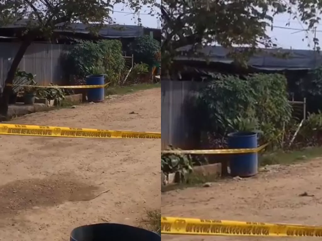 Warga temukan benda mencurigakan diduga bom rakit di dalam tempat sampah di Bekasi (Instagram/bekasi.terkini)