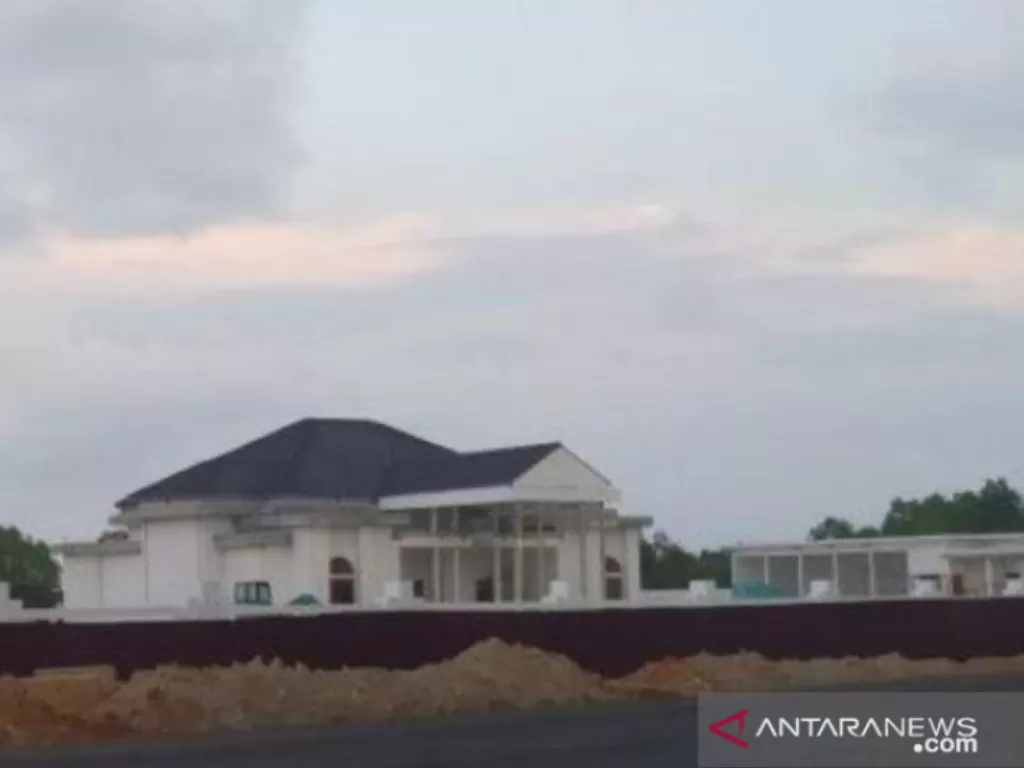 Pembangunan rumah jabatan Bupati PPU (ANTARA/Novi Abdi-Bagus Purwa)