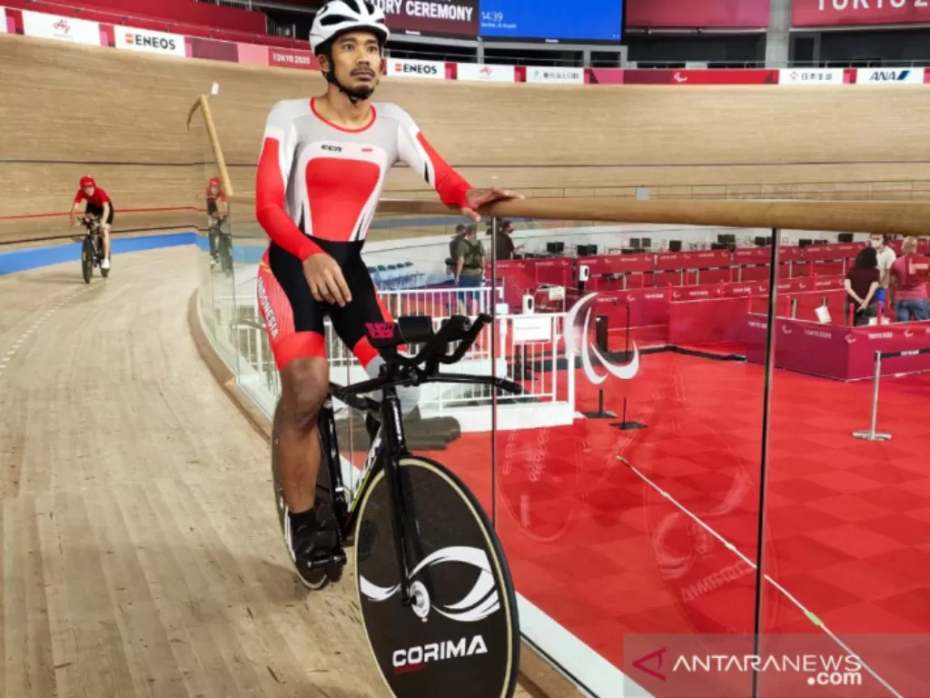 Atlet para-balap sepeda Indonesia untuk Paralimpiade Tokyo Muhammad Fadli Imammudin (ANTARA/HO-NPC Indonesia)