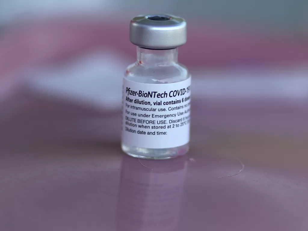 Vaksin COVID-19 Pfizer-BioNTech. (photo/REUTERS/LUCY NICHOLSON)