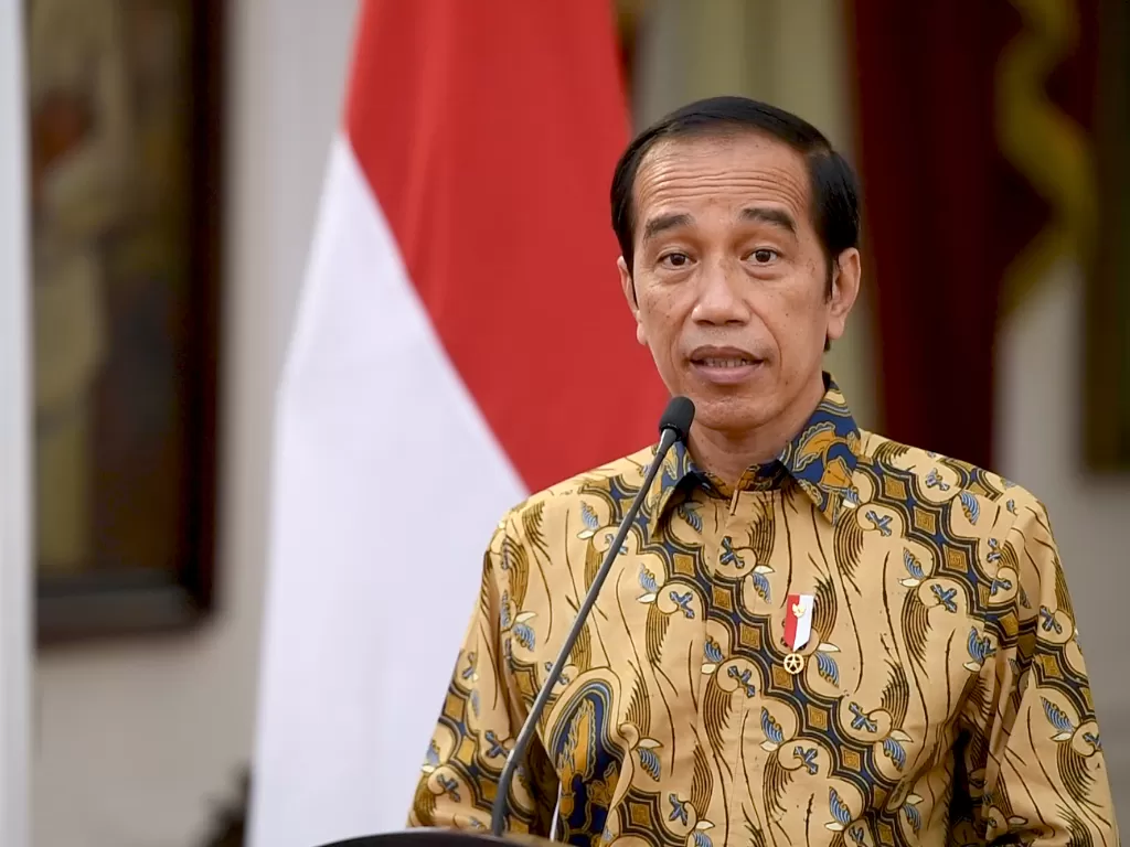 Presiden Joko Widodo di Istana Negara.  (ANTARA FOTO/Biro Pers - Setpres/hma/rwa).