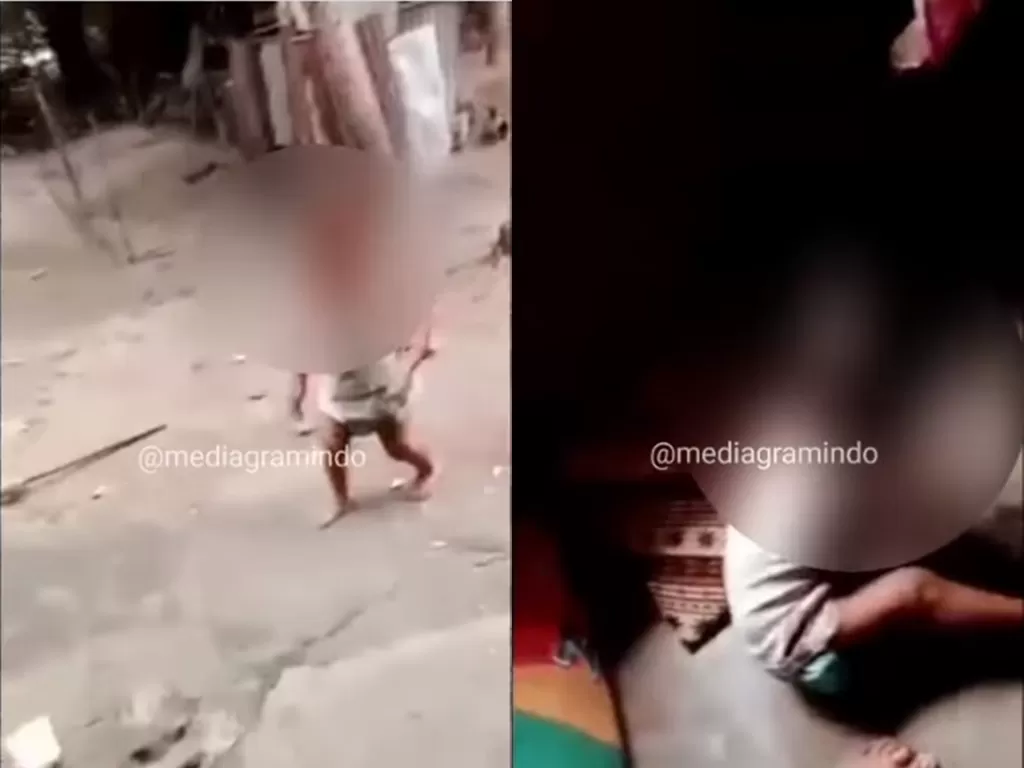 Polres Labuhanbatu turun tangan selidiki bocah 2 tahun yang diduga dipaksa ayahnya merokok (Instagram/mediagramindo)