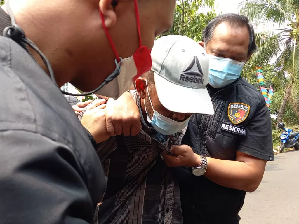 Penangkapan pelaku premanisme proyek di Jakarta Barat (Dok Humas Polres Jakbar)
