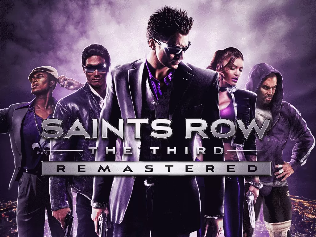 Keyart dari game Saints Row: The Third Remastered (photo/Deep Silver)