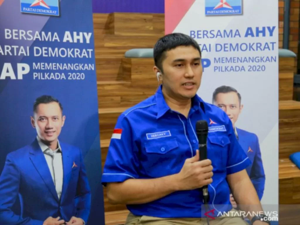 Kepala Badan Komunikasi Strategis DPP Partai Demokrat Herzaky Mahendra Putra (ANTARA/HO-DPP Partai Demokrat)