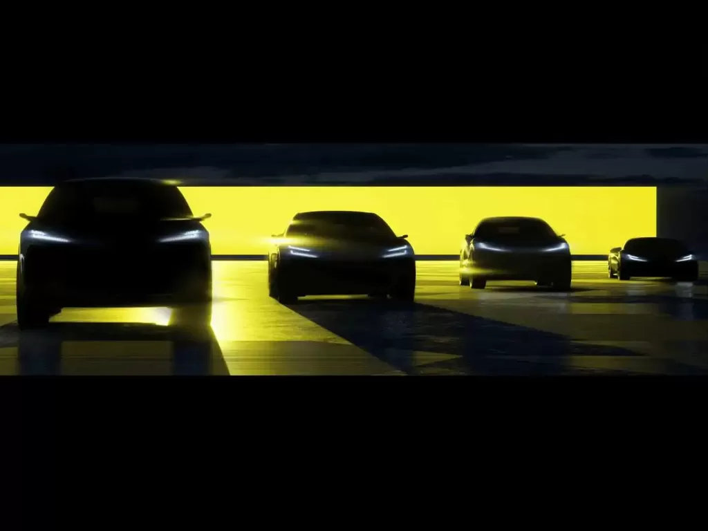 Teaser mobil listrik besutan Lotus (photo/Lotus Cars)