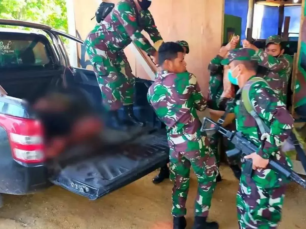 Empat prajurit TNI dinyatakan tewas usai diberondong peluru di Papua Bara. (Istimewa)