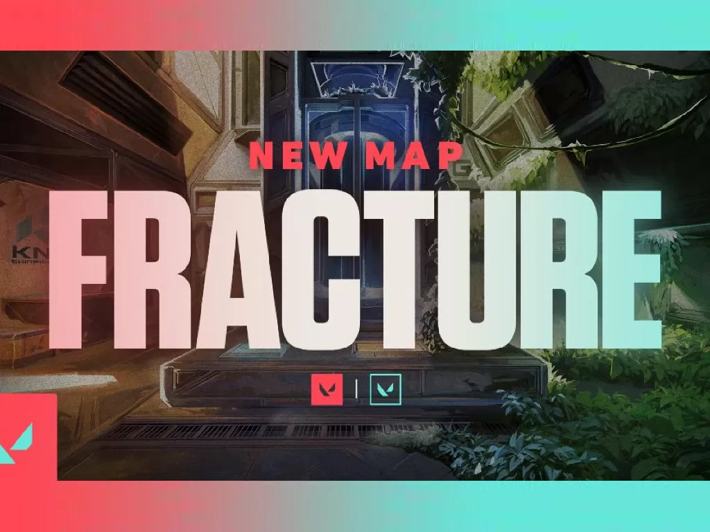 Teaser map baru bernama Fracture di game Tactical FPS Valorant (photo/Riot Games)