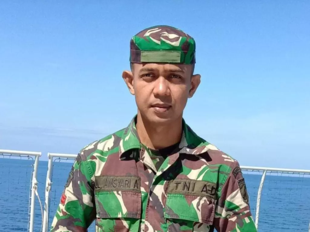 Pratu Zul Ansari prajurit TNI AD yang gugur dalam baku tembak dengan KKB Papua. (Istimewa)