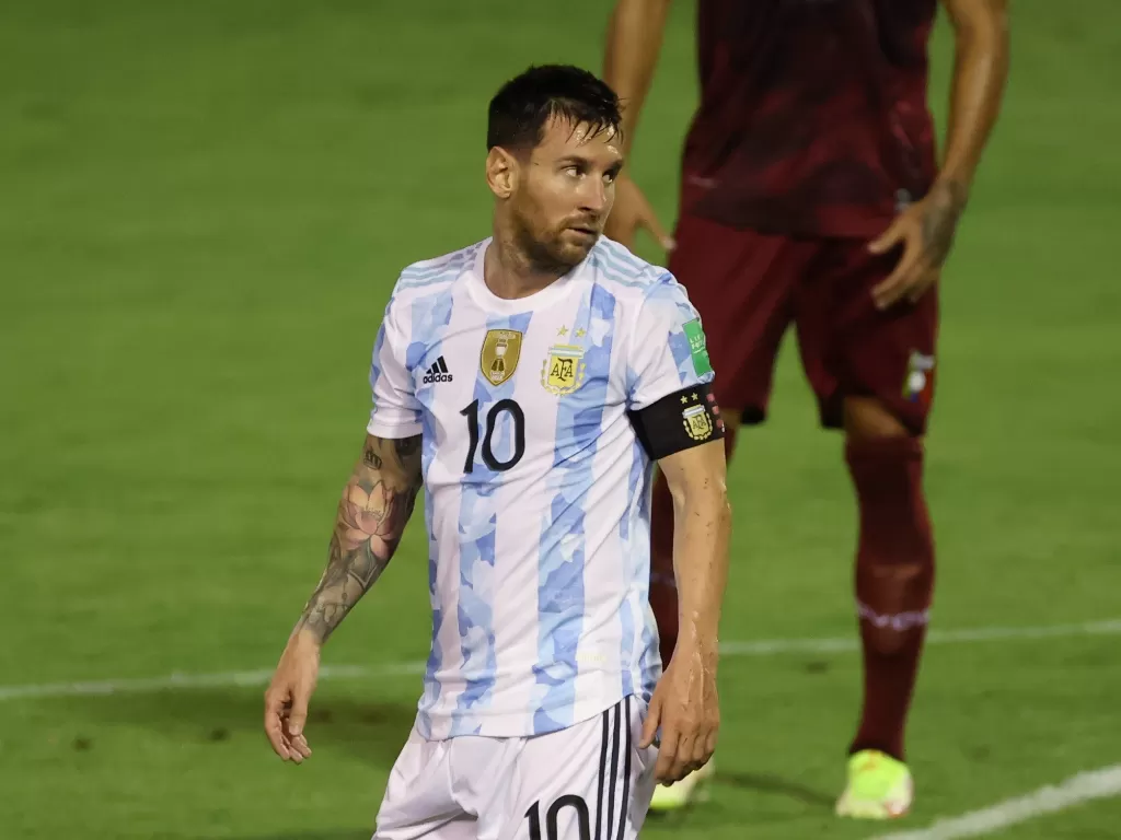 Lionel Messi. (photo/REUTERS/MIGUEL GUTIERREZ)