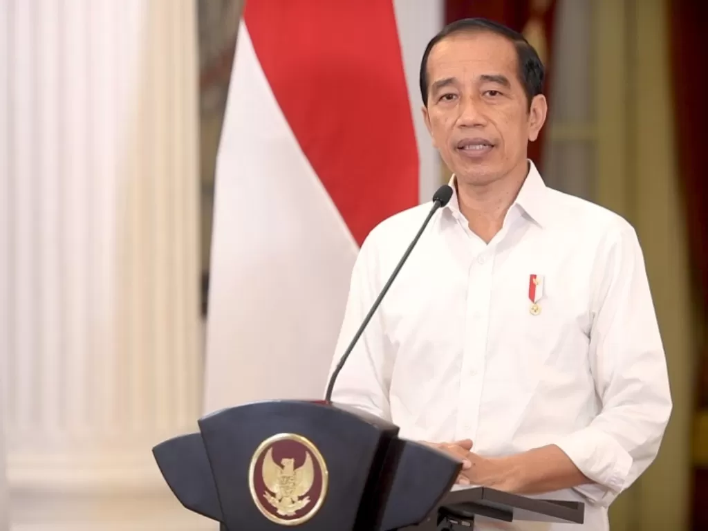 Data pribadi Presiden Jokowi tersebar di media sosial. (ANTARA FOTO/Biro Pers dan Media Setpres)