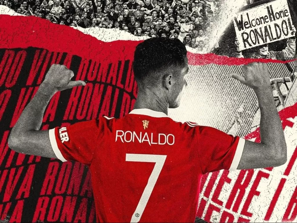 Cristiano Ronaldo. (photo/Instagram/@manchesterunited)