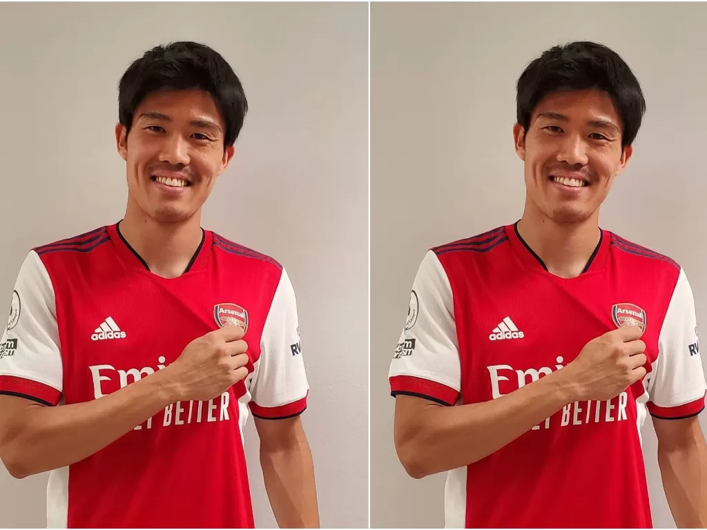 Takehiro Tomiyasu, pemain baru Arsenal. (photo/Instagram/@tomiyasu.t)