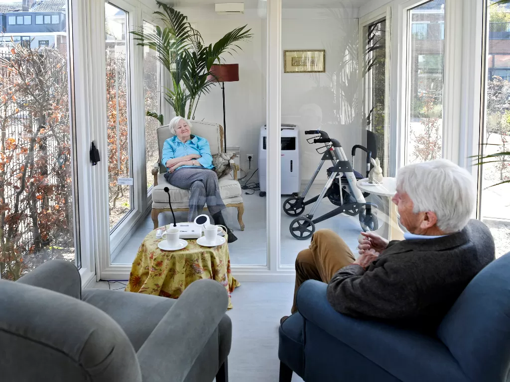 Orang tua yang menderita demensia. (photo/Ilustrasi/REUTERS/Piroschka Van De Wouw)
