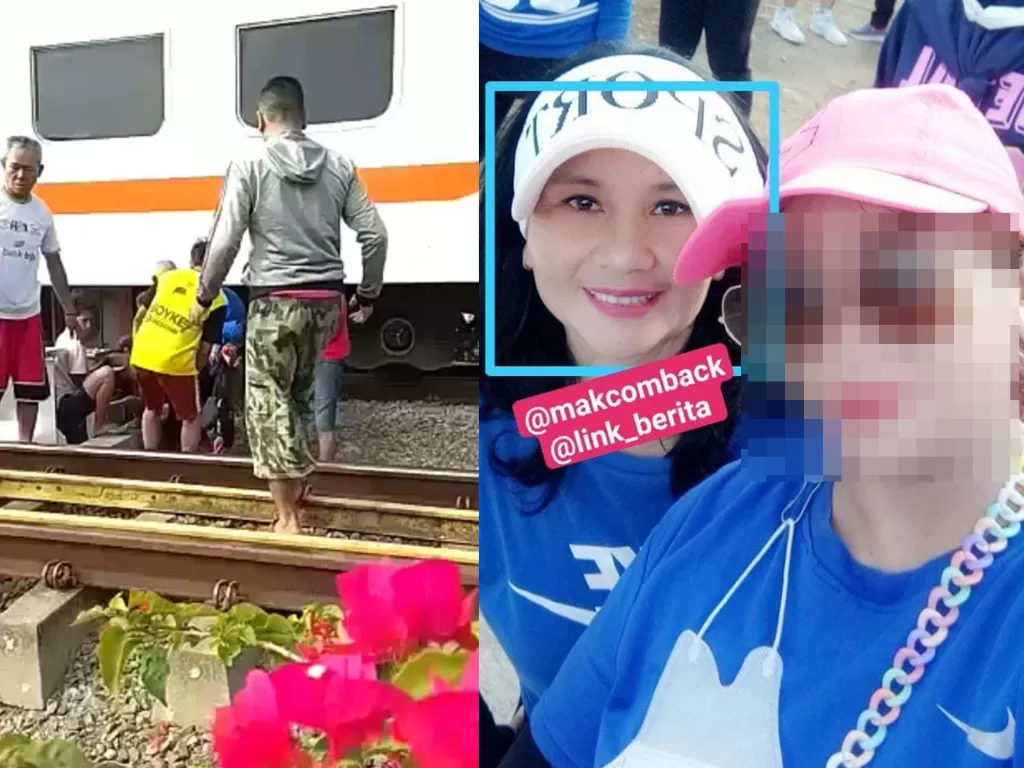 Seorang wanita tewas terlindas kereta api diduga karena selfie di rel (Istimewa)