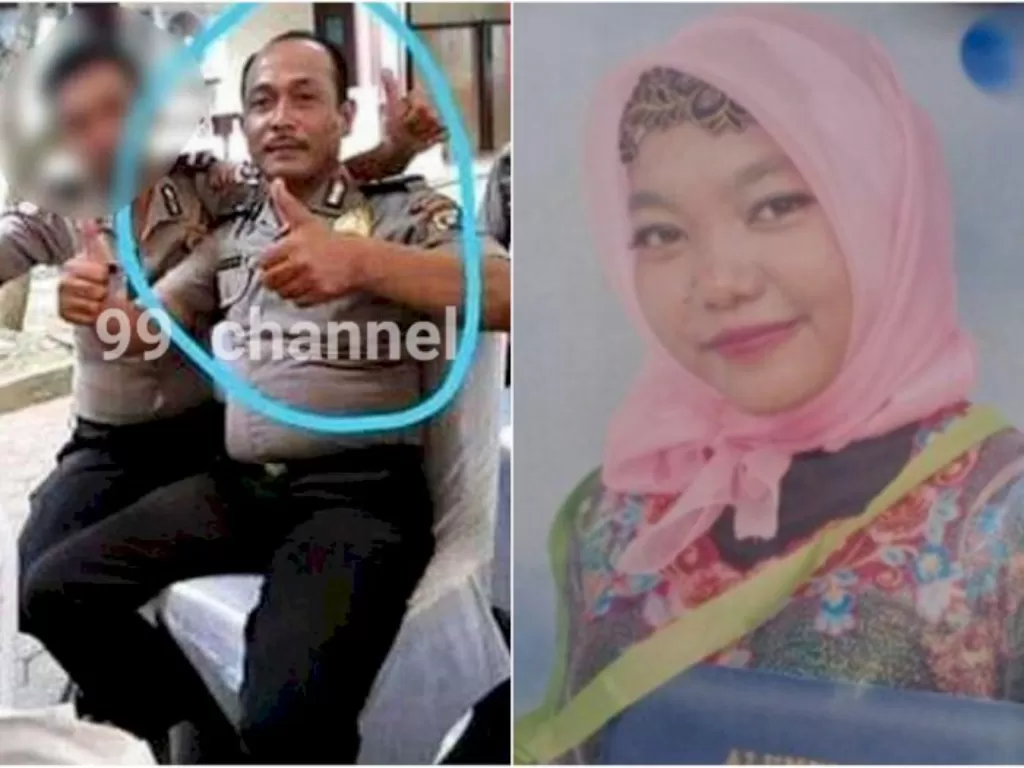 Aipda Roni Syahputra jadi tersangka pembunuhan 2 gadis di Medan. (Istimewa)