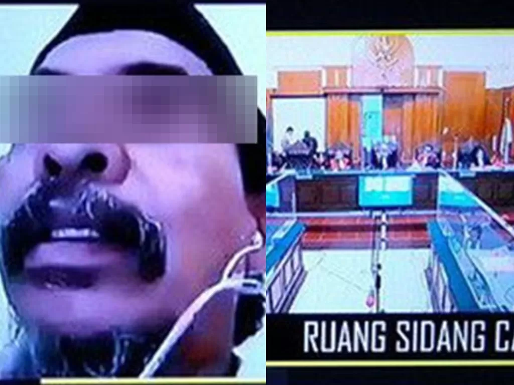 Pria bernama M Zaini terdakwa kasus narkoba di Surabaya, Jawa Timur (Istimewa)