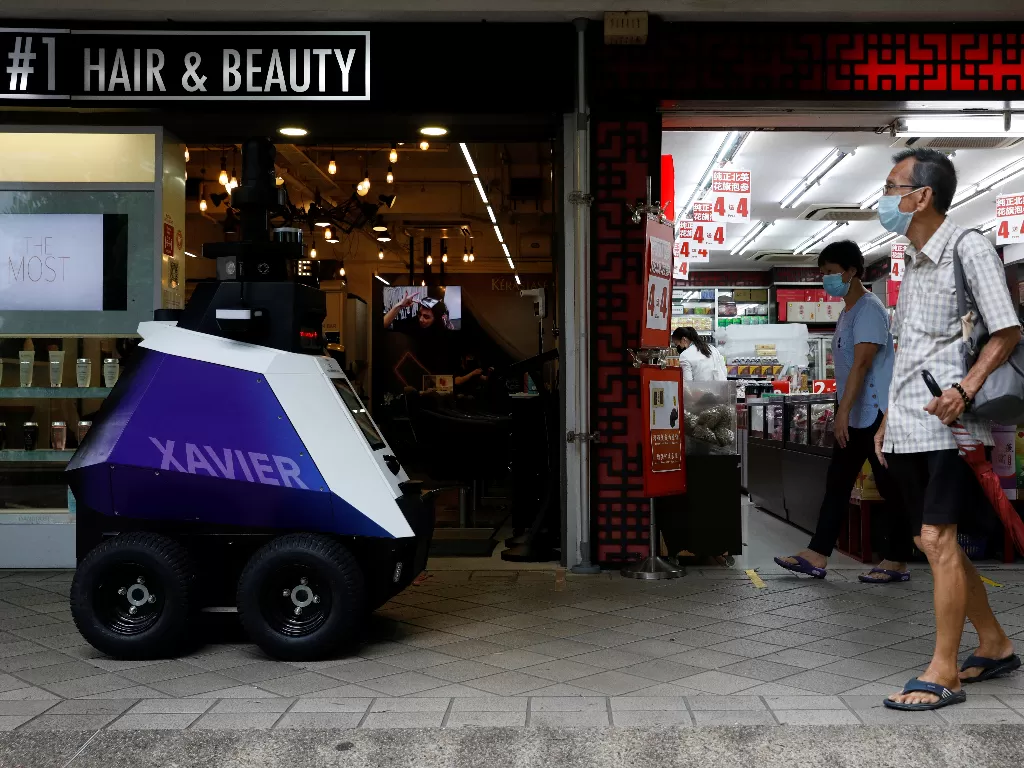 Robot Xavier. (REUTERS/ Edgar Su)