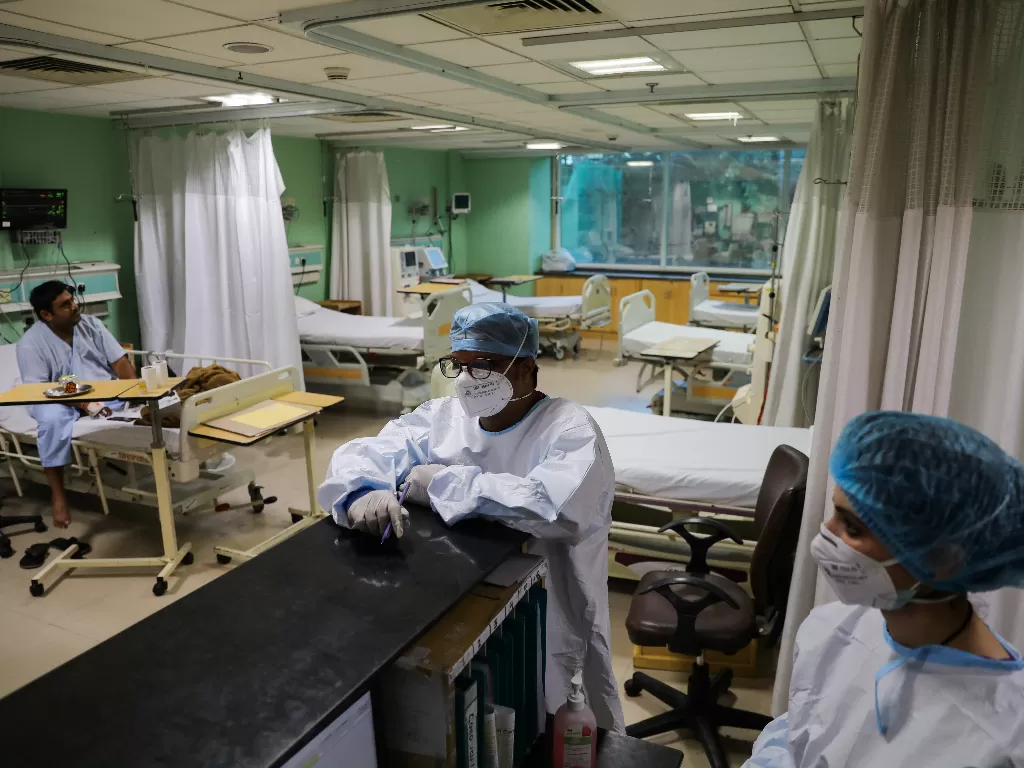 India berjuang mengendalikan virus nipah. (REUTERS/Anushree Fadnavis)