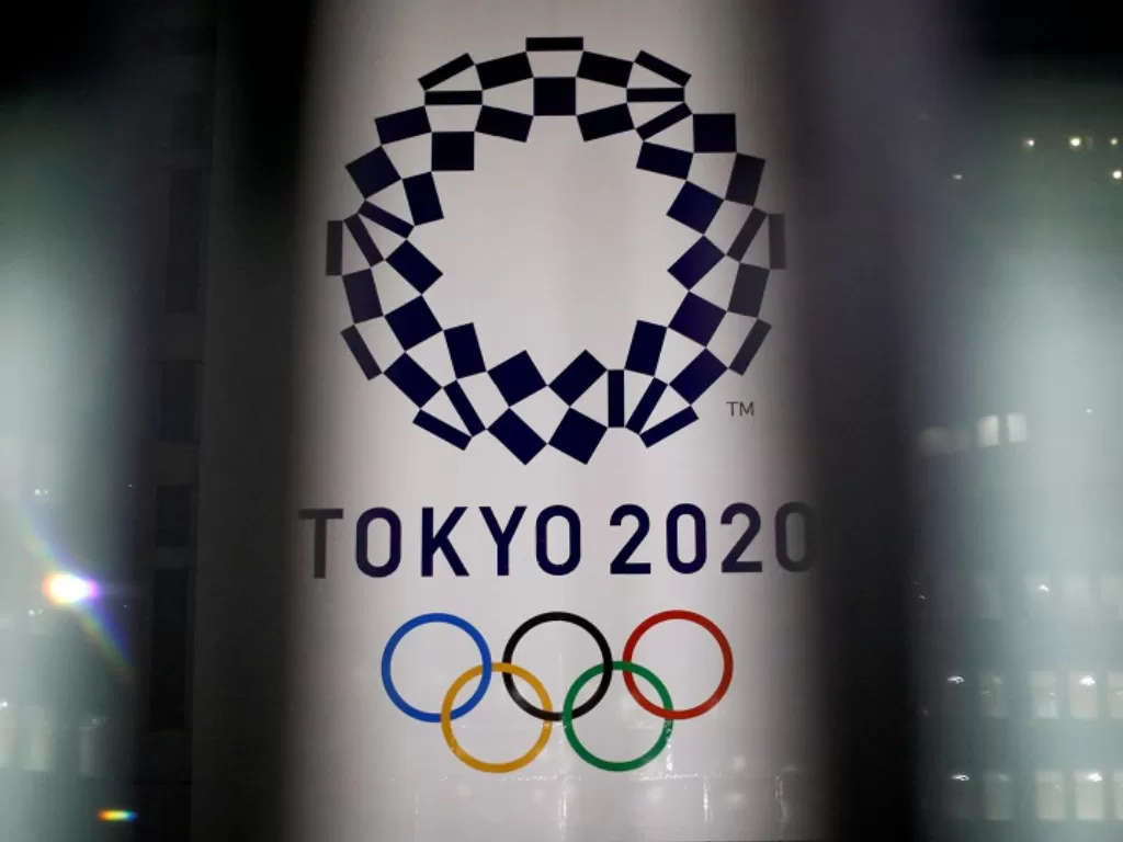 Logo Olimpiade Tokyo 2020 (Foto: Reuters/Issei Kato)