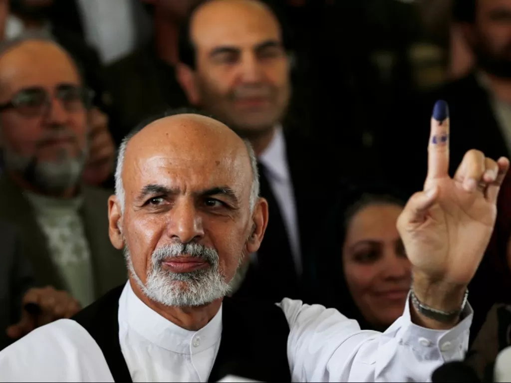 Mantan Presiden Afghanistan Ashraf Ghani. (REUTERS/Stringer)