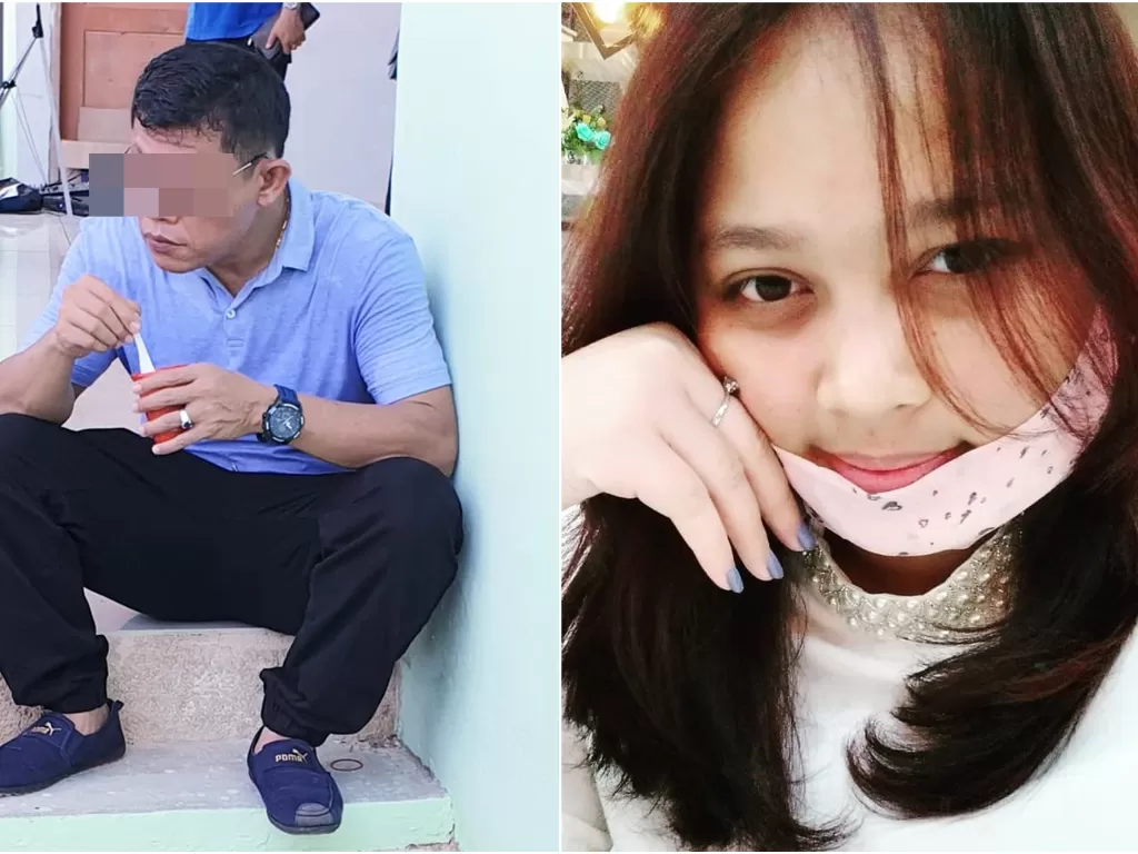 Carolein Parewang, wanita yang diduga selingkuhan anggota DPRD Batam, Amintas Tambunan. (Facebook)