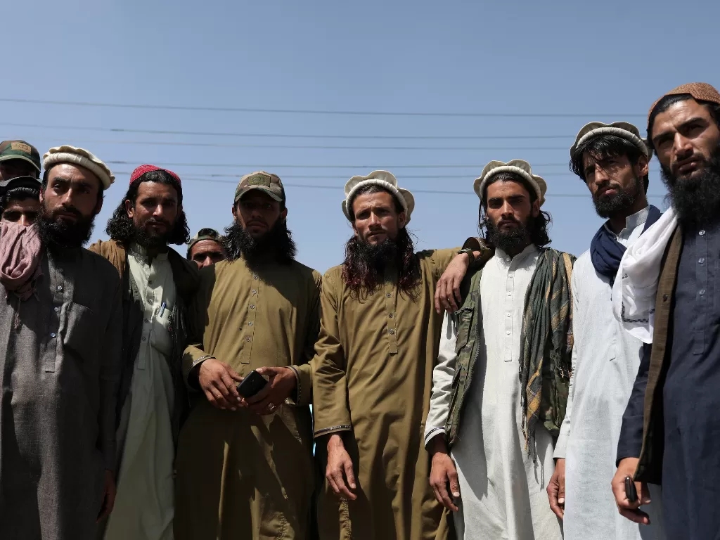 Taliban diduga melecehkan staf PBB. (REUTERS/WANA NEWS AGENCY)