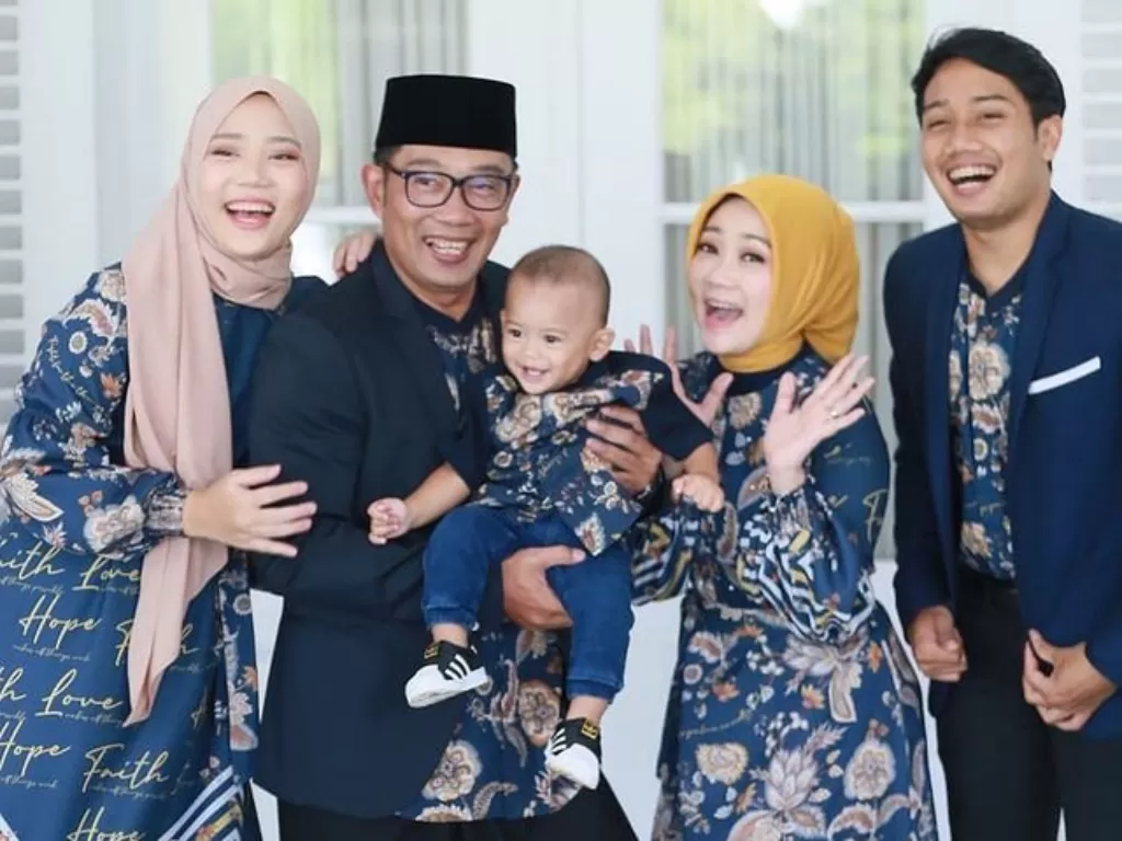 Ridwan Kamil dan Keluarga. (Instagram/@ridwankamil)