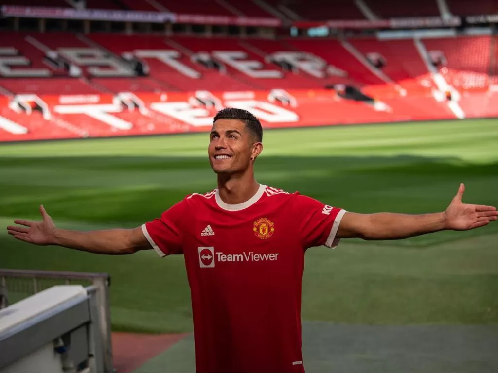 Cristiano Ronaldo dapatkan lagi nomor punggung 7 di Manchester United (Instagram @cristiano)