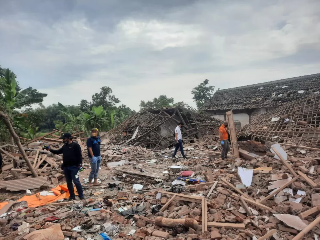 Kronologi ledakan di Pasuruan yang tewaskan dua orang (Istimewa)