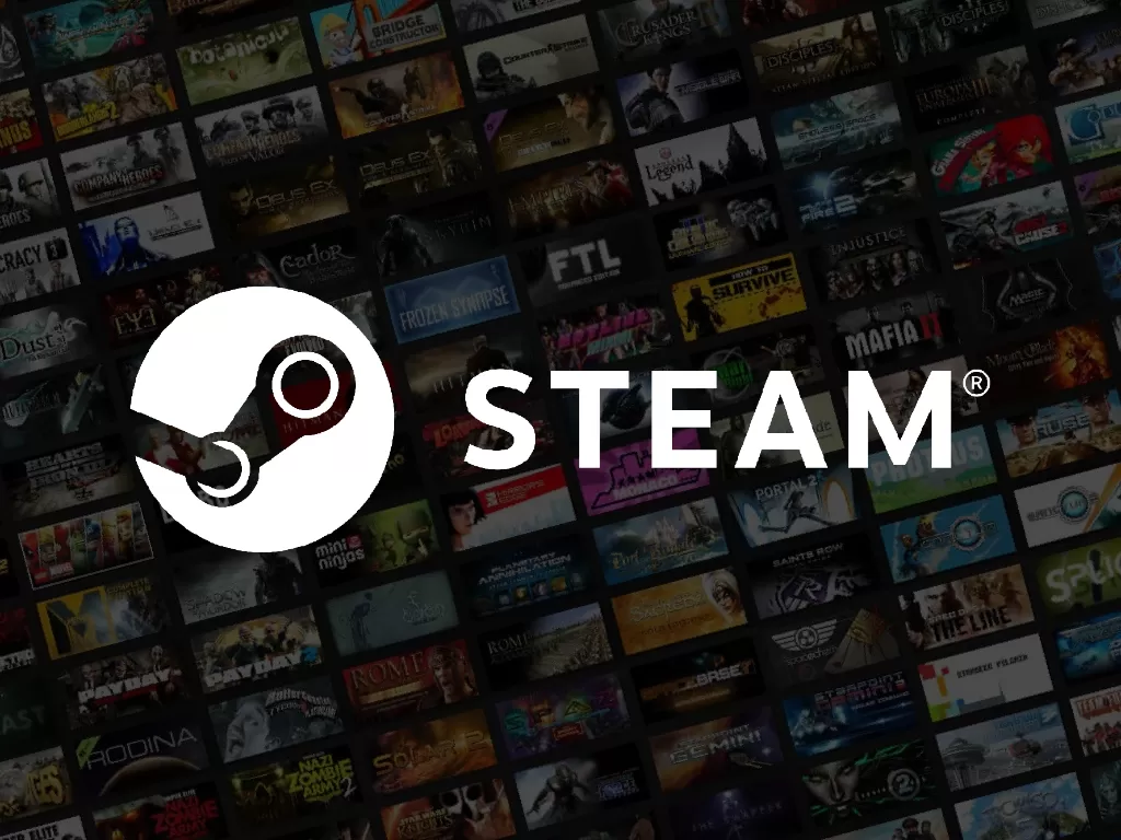 Tampilan logo Steam (photo/Valve Corporation)