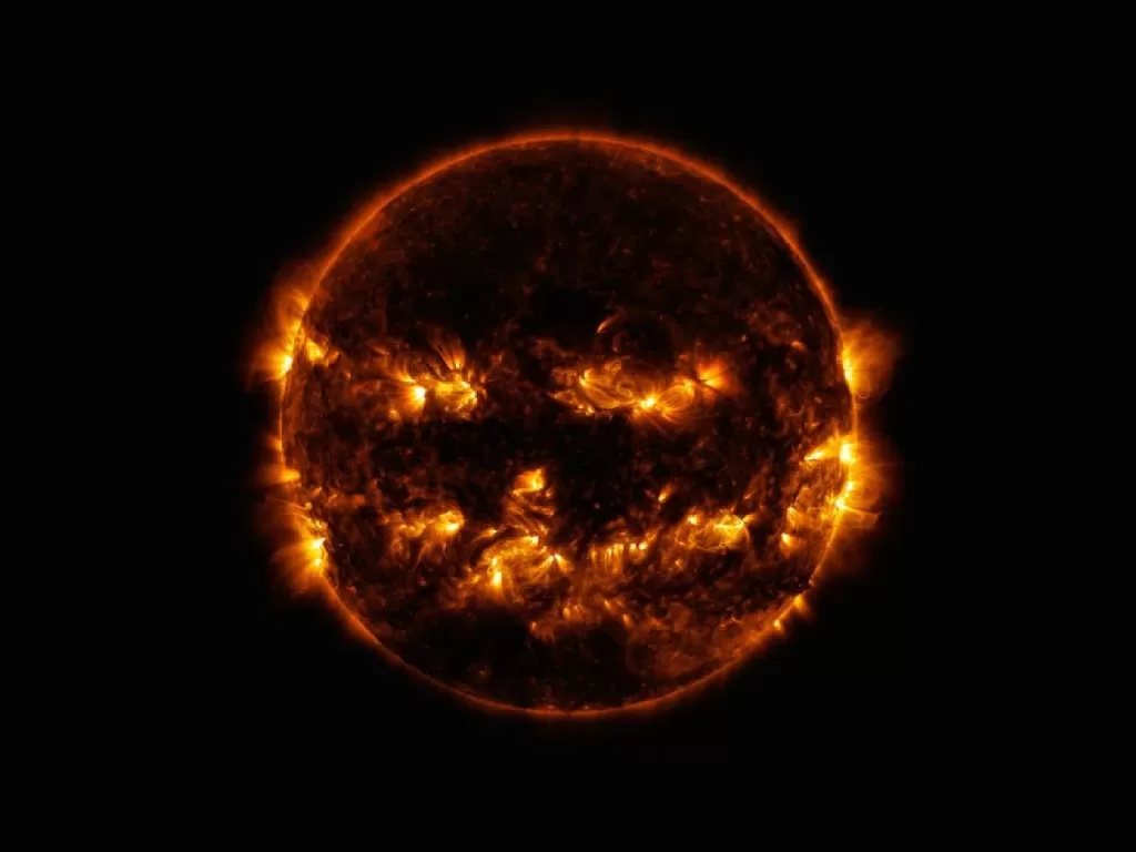 Tampilan Matahari dari luar angkasa (photo/Dok. NASA)