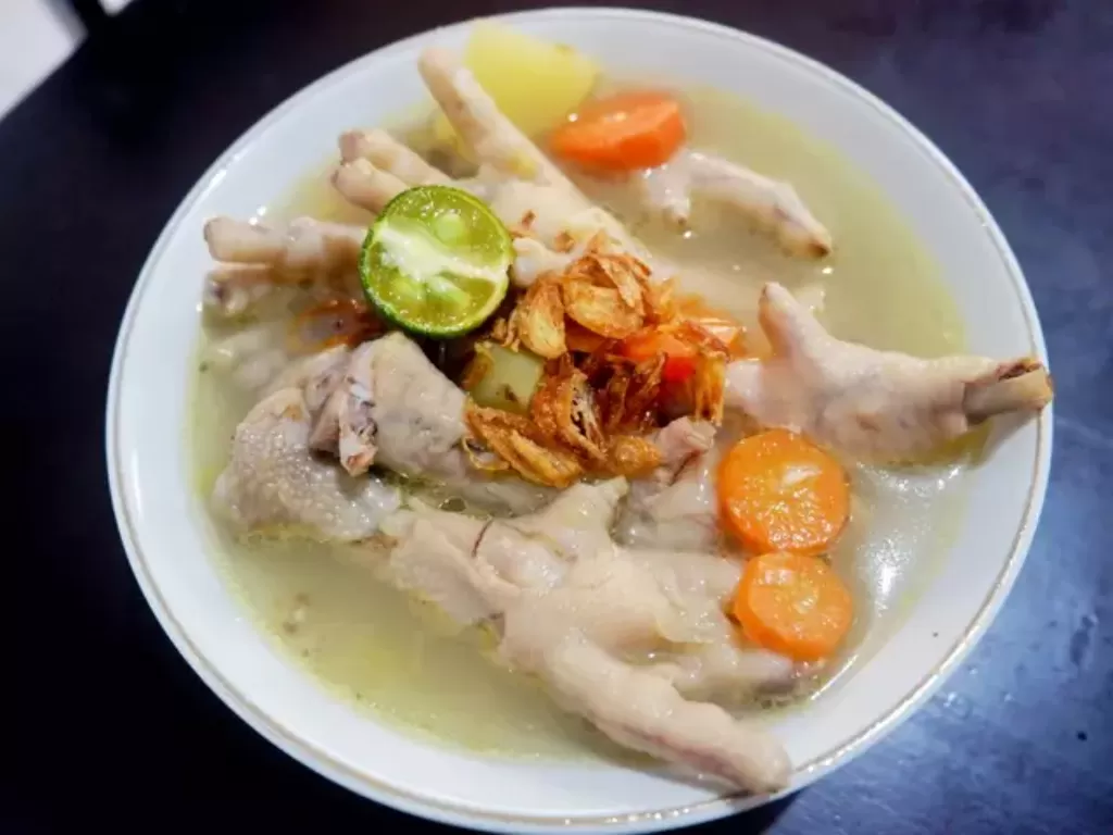 Sup Ceker Ayam (Cookpad/dita_mulya13)