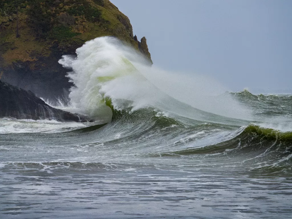 Ilustrasi ombak laut. (photo/Pexels/John Callery/ilustrasi)