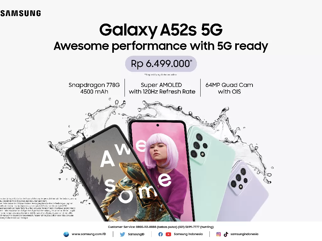 Samsung Galaxy A52s 5G manjakan gamer (press release).