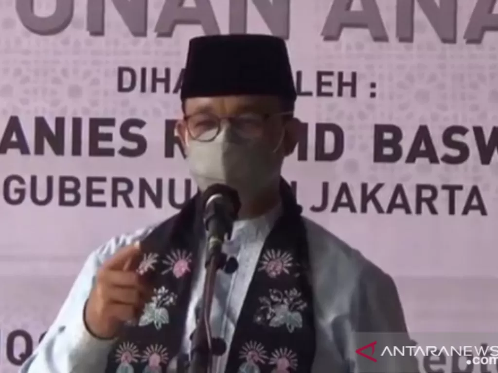 Gubernur DKI Jakarta Anies Baswedan (ANTARA/HO-Pokja Jakarta Selatan)