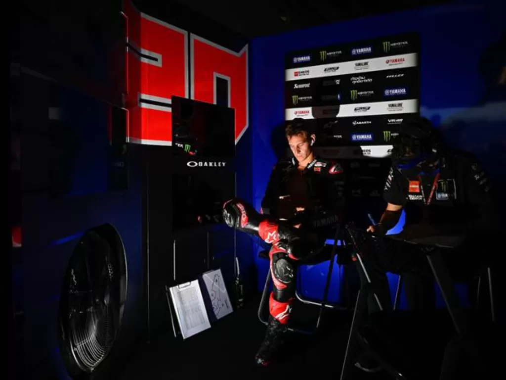 Fabio Quartararo gagal sabet podium di MotoGP Aragon. (motogp.com)