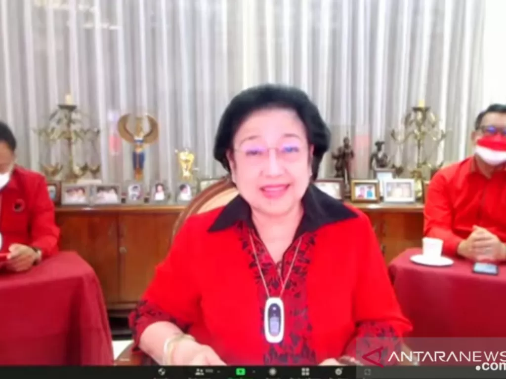 Ketua Umum DPP PDI Perjuangan Megawati Soekarnoputri (ANTARA/HO-PDIP)